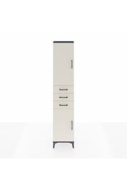 Arges Dolap 4 Raflı 3 Çekmeceli 2 Kapaklı 44x30x221 - S28M205V4A