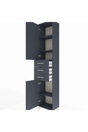 Arges Dolap 4 Raflı 3 Çekmeceli 2 Kapaklı 44x30x221 - S28M205V5A