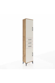 Arges Dolap 4 Raflı 3 Çekmeceli 2 Kapaklı 44x30x221 - S28M205V7A