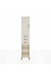 Arges Dolap 4 Raflı 3 Çekmeceli Tek Kapaklı 44x30x221 - S28M206V1A