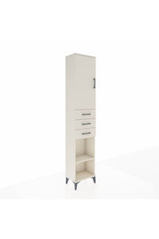 Arges Dolap 4 Raflı 3 Çekmeceli Tek Kapaklı 44x30x221 - S28M206V1A