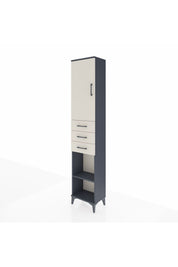 Arges Dolap 4 Raflı 3 Çekmeceli Tek Kapaklı 44x30x221 - S28M206V4A