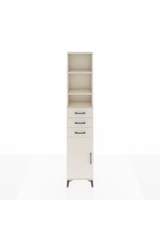 Arges Dolap 4 Raflı 3 Çekmeceli Tek Kapaklı 44x30x221 - S28M207V1A