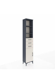 Arges Dolap 4 Raflı 3 Çekmeceli Tek Kapaklı 44x30x221 - S28M207V4A