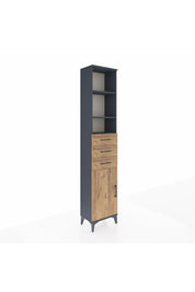 Arges Dolap 4 Raflı 3 Çekmeceli Tek Kapaklı 44x30x221 - S28M207V6A