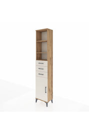 Arges Dolap 4 Raflı 3 Çekmeceli Tek Kapaklı 44x30x221 - S28M207V7A