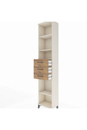Arges Dolap 4 Raflı 3 Çekmeceli 44x30x221 - S28M208V3A