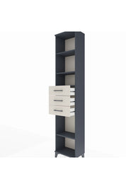 Arges Dolap 4 Raflı 3 Çekmeceli 44x30x221 - S28M208V4A