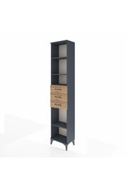 Arges Dolap 4 Raflı 3 Çekmeceli 44x30x221 - S28M208V6A