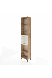 Arges Dolap 4 Raflı 3 Çekmeceli 44x30x221 - S28M208V7A