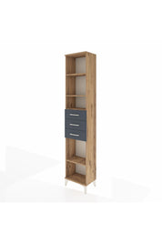 Arges Dolap 4 Raflı 3 Çekmeceli 44x30x221 - S28M208V8A