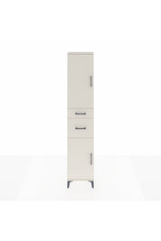 Arges Dolap 4 Raflı 2 Çekmeceli 2 Kapaklı 44x30x221 - S28M209V1A