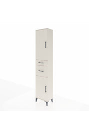 Arges Dolap 4 Raflı 2 Çekmeceli 2 Kapaklı 44x30x221 - S28M209V1A