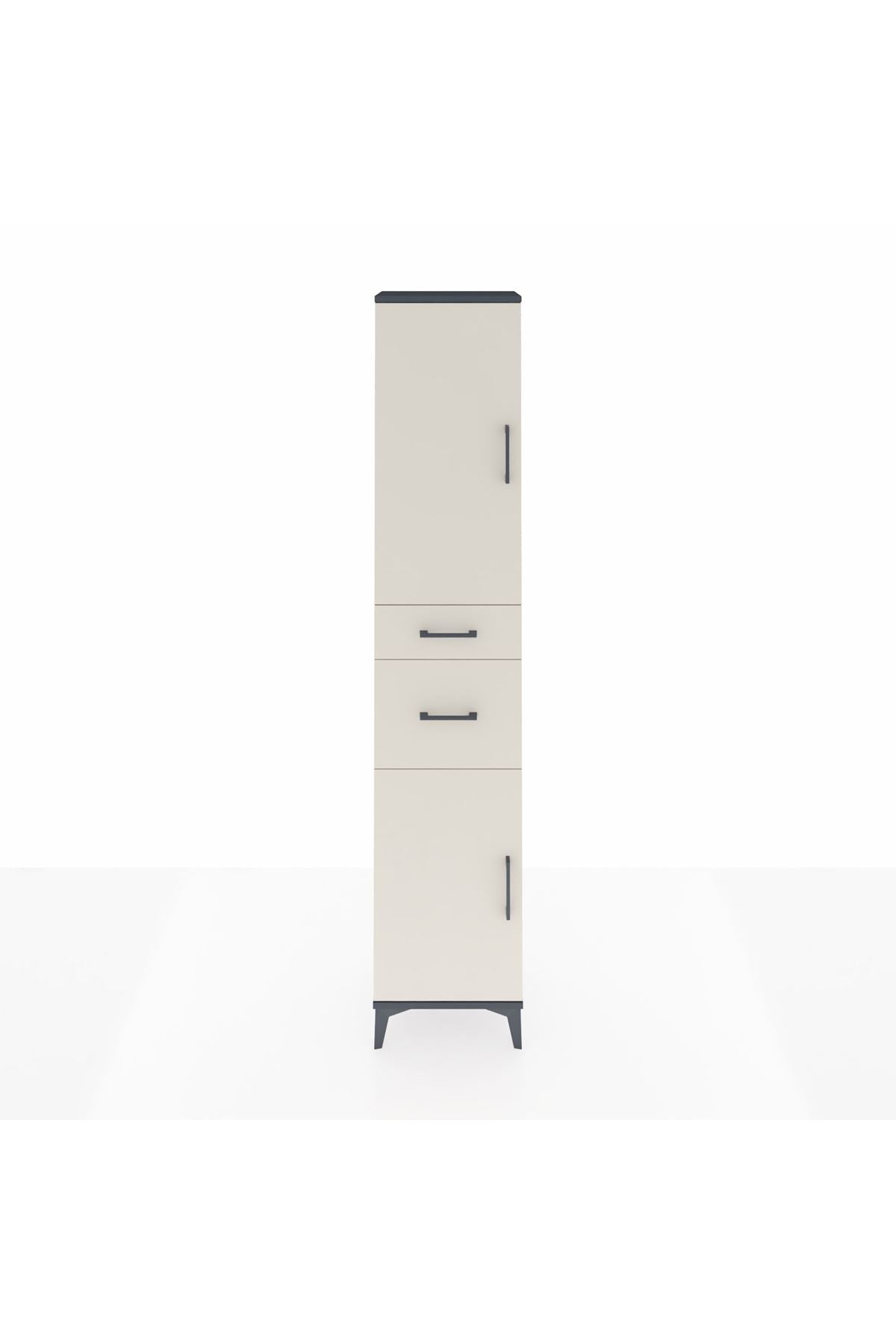 Arges Dolap 4 Raflı 2 Çekmeceli 2 Kapaklı 44x30x221 - S28M209V4A