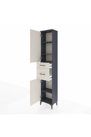 Arges Dolap 4 Raflı 2 Çekmeceli 2 Kapaklı 44x30x221 - S28M209V4A