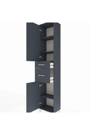 Arges Dolap 4 Raflı 2 Çekmeceli 2 Kapaklı 44x30x221 - S28M209V5A
