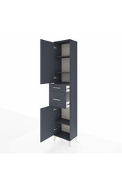 Arges Dolap 4 Raflı 2 Çekmeceli 2 Kapaklı 44x30x221 - S28M209V5A