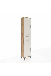 Arges Dolap 4 Raflı 2 Çekmeceli 2 Kapaklı 44x30x221 - S28M209V7A