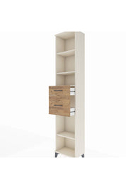Arges Dolap 4 Raflı 2 Çekmeceli 44x30x221 - S28M212V3A