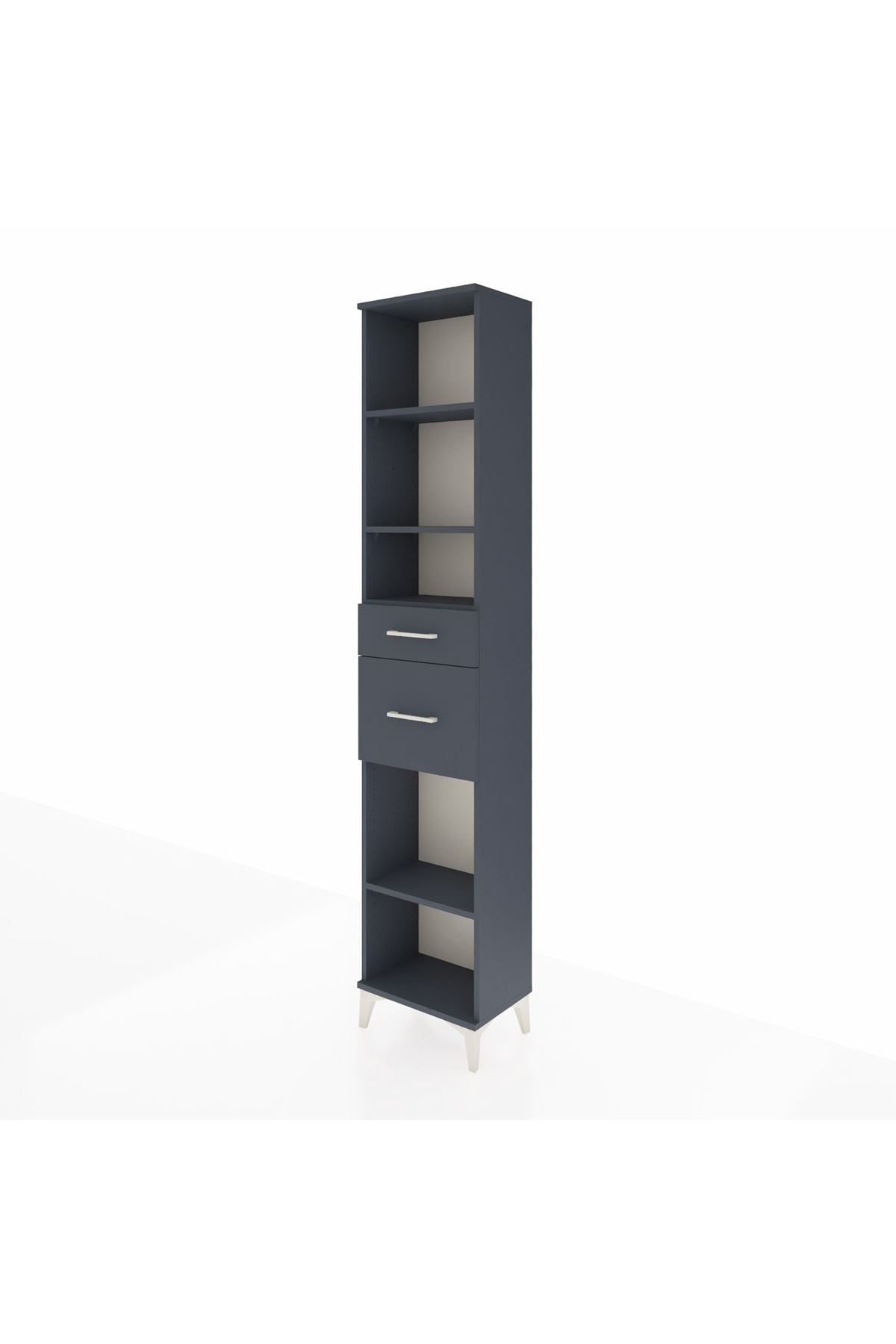Arges Dolap 4 Raflı 2 Çekmeceli 44x30x221 - S28M212V5A
