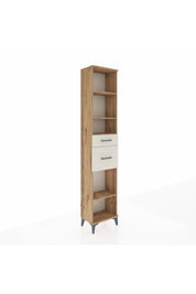Arges Dolap 4 Raflı 2 Çekmeceli 44x30x221 - S28M212V7A