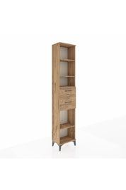 Arges Dolap 4 Raflı 2 Çekmeceli 44x30x221 - S28M212V9A
