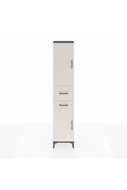 Arges Dolap 4 Raflı 2 Çekmeceli 2 Kapaklı 44x30x221 - S28M213V4A