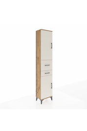 Arges Dolap 4 Raflı 2 Çekmeceli 2 Kapaklı 44x30x221 - S28M213V7A