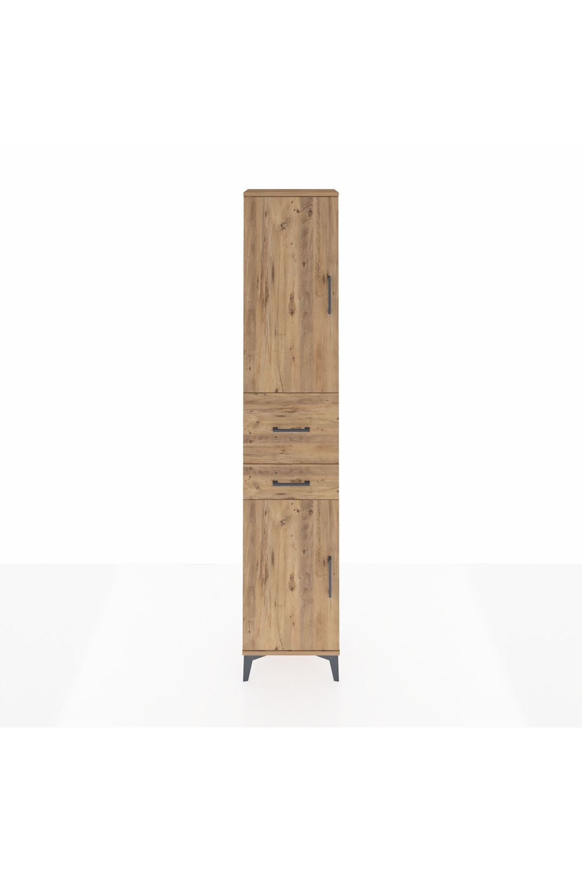 Arges Dolap 4 Raflı 2 Çekmeceli 2 Kapaklı 44x30x221 - S28M213V9A