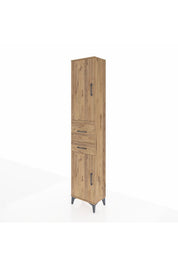 Arges Dolap 4 Raflı 2 Çekmeceli 2 Kapaklı 44x30x221 - S28M213V9A