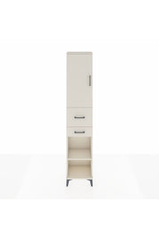 Arges Dolap 4 Raflı 2 Çekmeceli Tek Kapaklı 44x30x221 - S28M214V1A