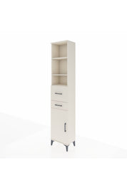 Arges Dolap 4 Raflı 2 Çekmeceli Tek Kapaklı 44x30x221 - S28M215V1A