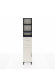 Arges Dolap 4 Raflı 2 Çekmeceli Tek Kapaklı 44x30x221 - S28M215V4A