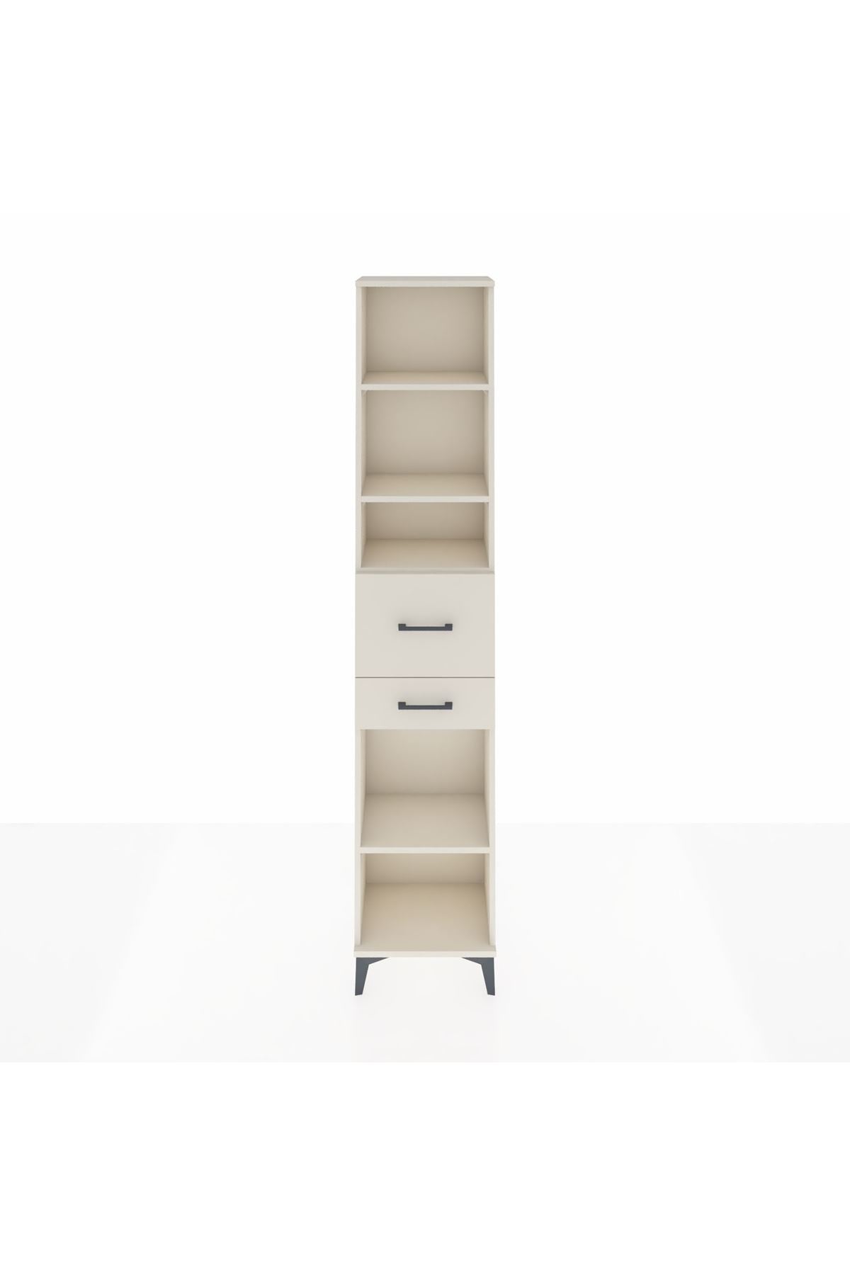 Arges Dolap 4 Raflı 2 Çekmeceli 44x30x221 - S28M216V1A