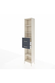Arges Dolap 4 Raflı 2 Çekmeceli 44x30x221 - S28M216V2A