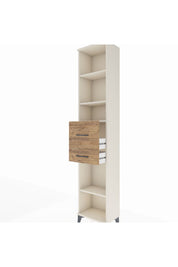 Arges Dolap 4 Raflı 2 Çekmeceli 44x30x221 - S28M216V3A