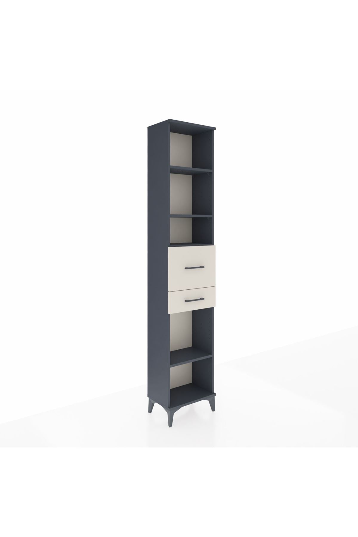Arges Dolap 4 Raflı 2 Çekmeceli 44x30x221 - S28M216V4A