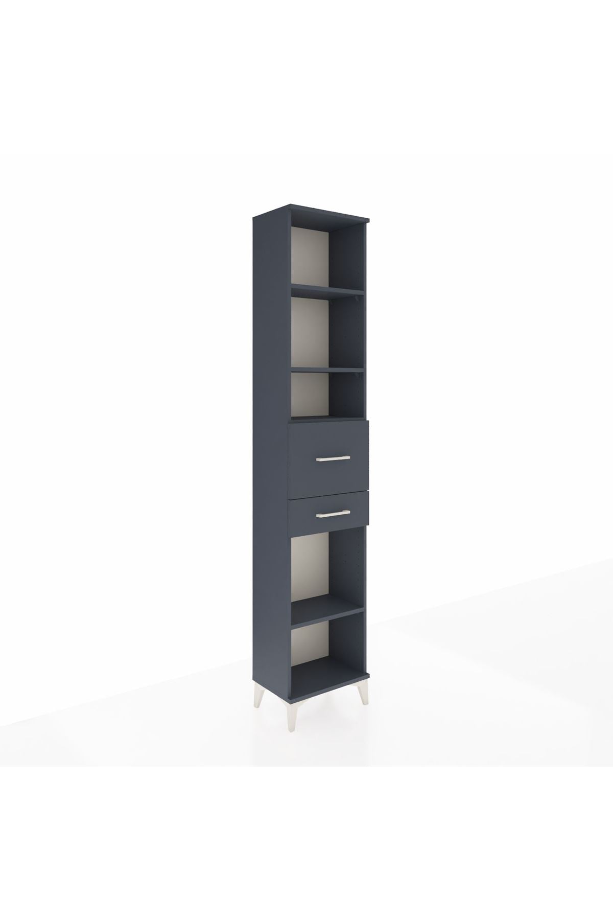 Arges Dolap 4 Raflı 2 Çekmeceli 44x30x221 - S28M216V5A