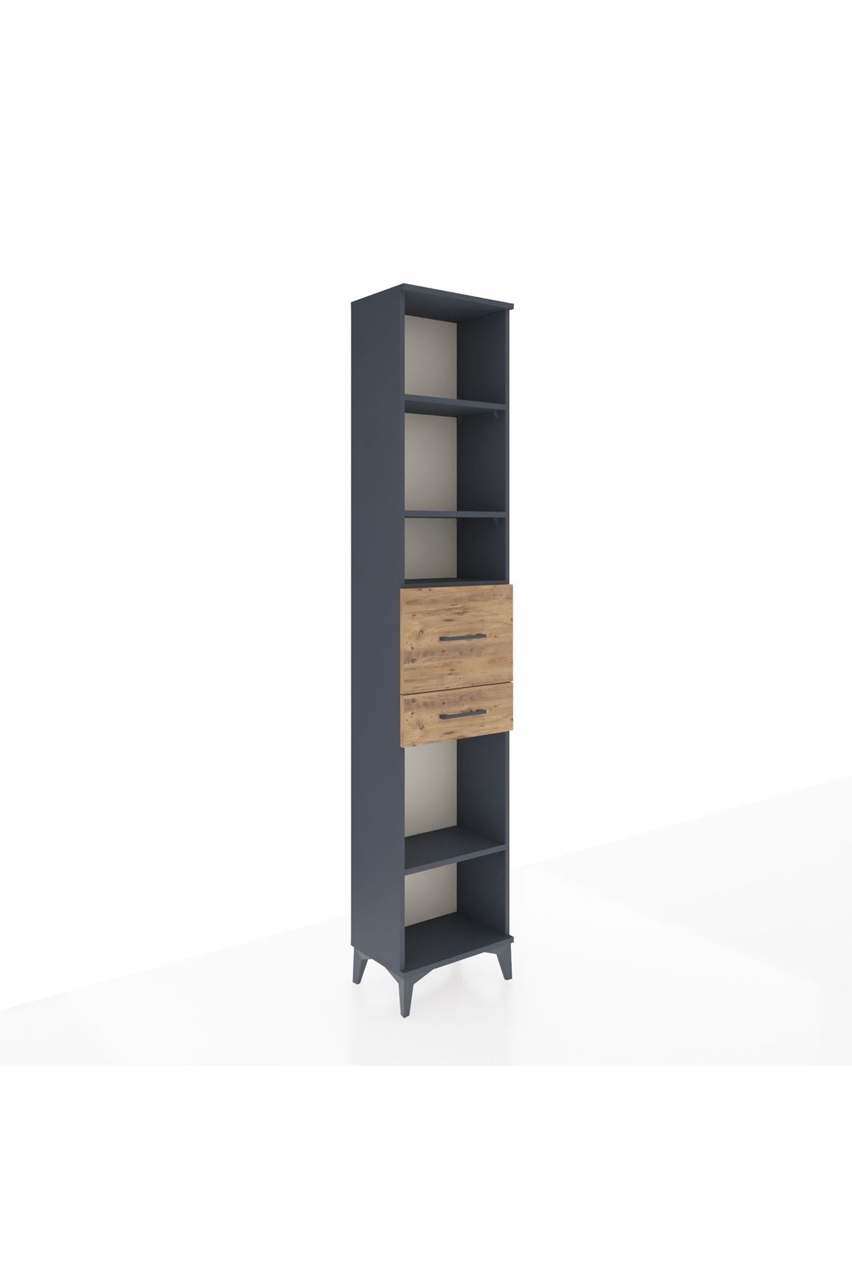 Arges Dolap 4 Raflı 2 Çekmeceli 44x30x221 - S28M216V6A