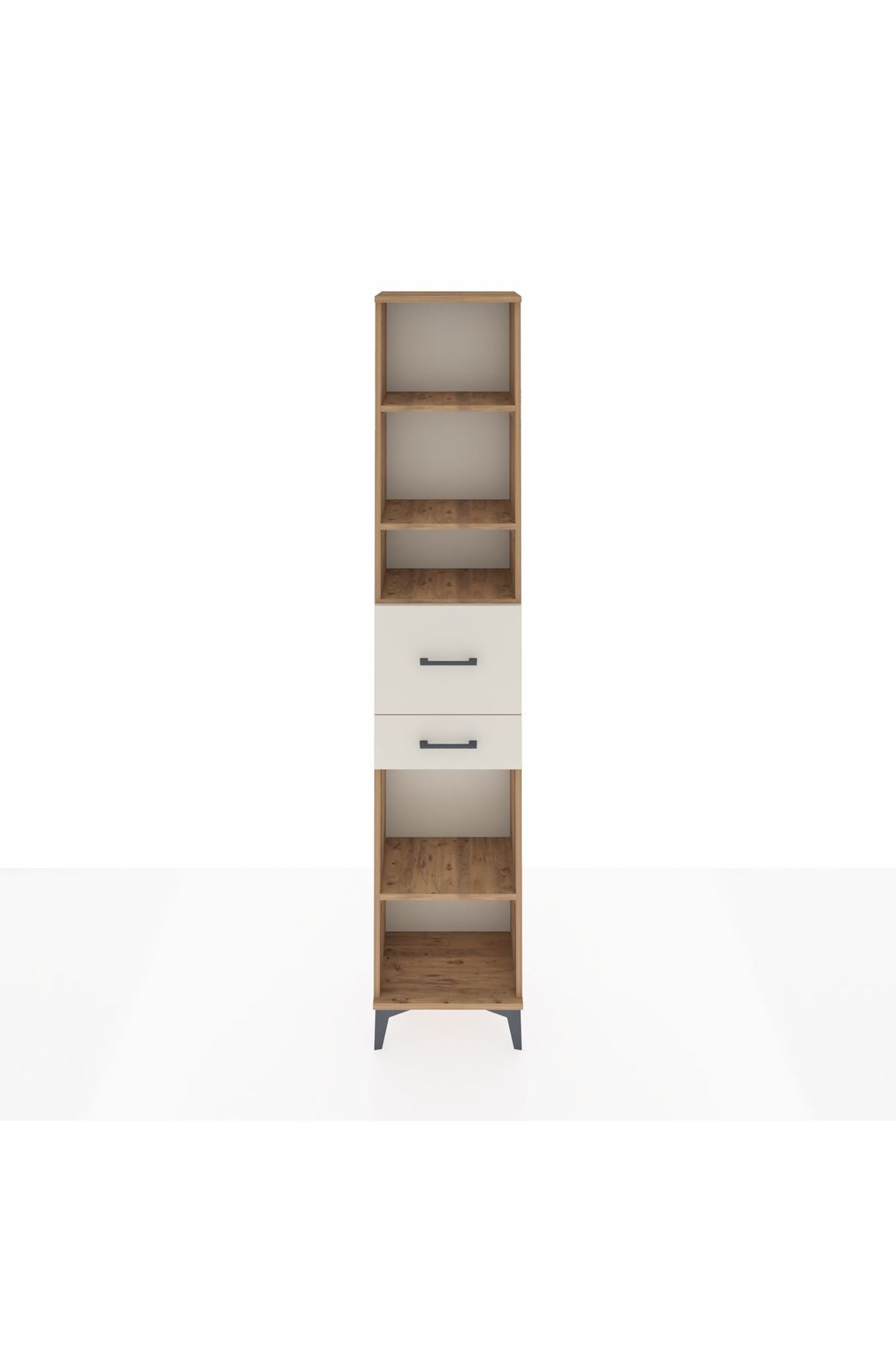 Arges Dolap 4 Raflı 2 Çekmeceli 44x30x221 - S28M216V7A