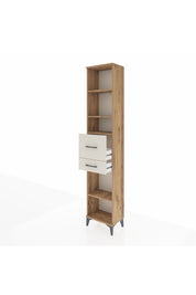 Arges Dolap 4 Raflı 2 Çekmeceli 44x30x221 - S28M216V7A