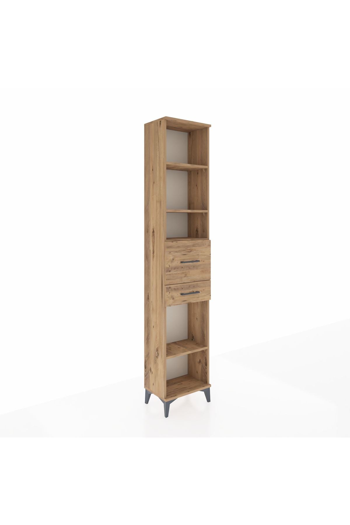 Arges Dolap 4 Raflı 2 Çekmeceli 44x30x221 - S28M216V9A