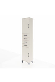 Arges Dolap 3 Raflı 4 Çekmeceli 2 Kapaklı 44x30x221 - S28M217V1A