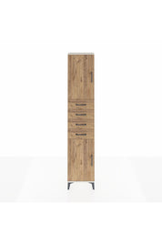Arges Dolap 3 Raflı 4 Çekmeceli 2 Kapaklı 44x30x221 - S28M217V3A