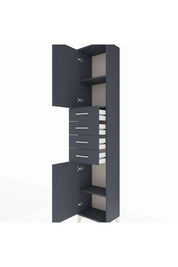 Arges Dolap 3 Raflı 4 Çekmeceli 2 Kapaklı 44x30x221 - S28M217V5A