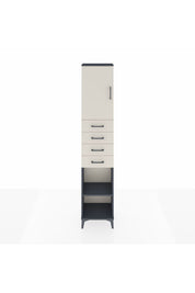Arges Dolap 3 Raflı 4 Çekmeceli Tek Kapaklı 44x30x221 - S28M219V4A