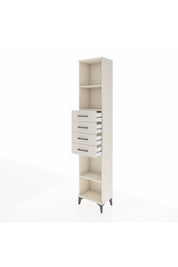 Arges Dolap 3 Raflı 4 Çekmeceli 44x30x221 - S28M220V1A