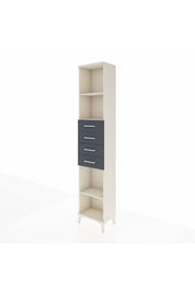 Arges Dolap 3 Raflı 4 Çekmeceli 44x30x221 - S28M220V2A