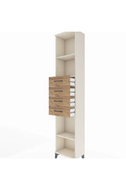 Arges Dolap 3 Raflı 4 Çekmeceli 44x30x221 - S28M220V3A