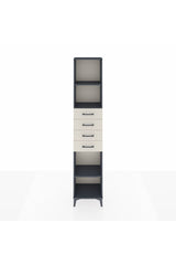 Arges Dolap 3 Raflı 4 Çekmeceli 44x30x221